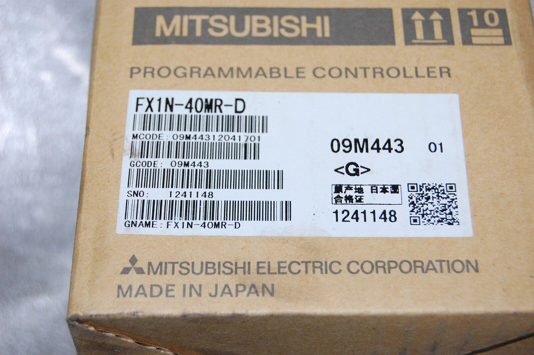 MITSUBISHI PROGRAMMABLE CONTROLLER FX1N-40MR-D