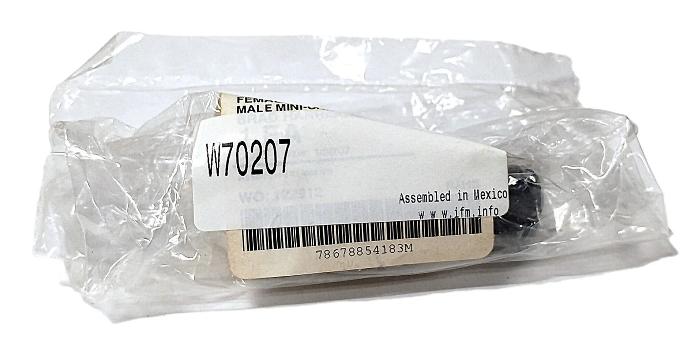 Efector SID10ADBFKOW/LS 90-240 VAC Flow Sensor w/ E40107 and W70207 fittings