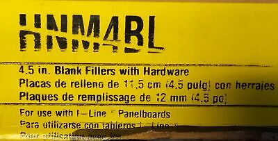 Square D HNM4BLFiller Blank for Power Distribution Panel Board