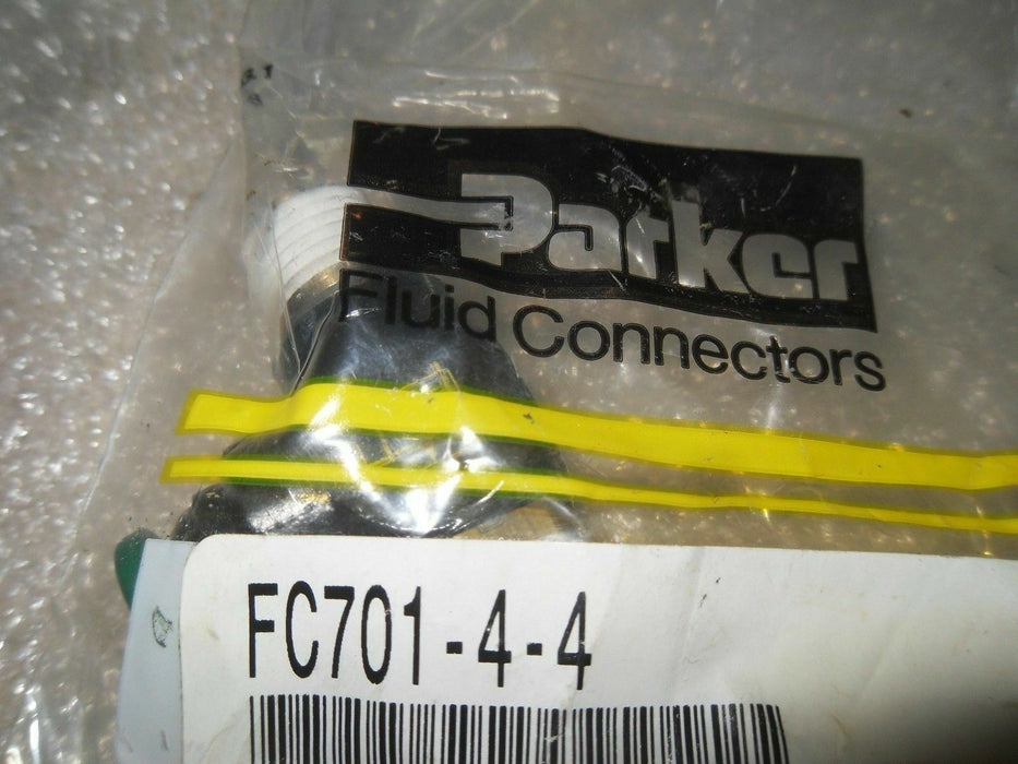 Parker FC701-4-4 Right Angle Fluid Connector