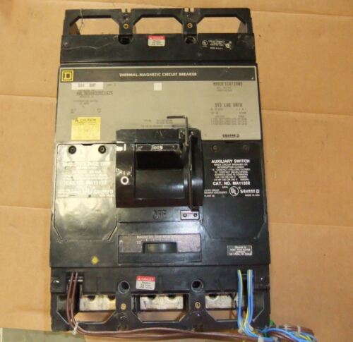 Square D 500A Circuit Breaker MHL3650032DC1625