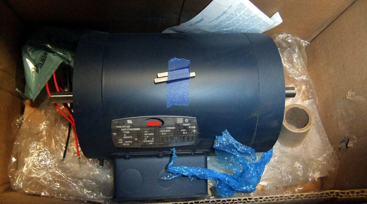 Leeson 2Hp Motor 116177.0 C6T17NC296B