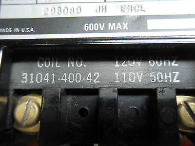 Square D 8536 SBG-2 Size 0 Starter W/ Enclosure