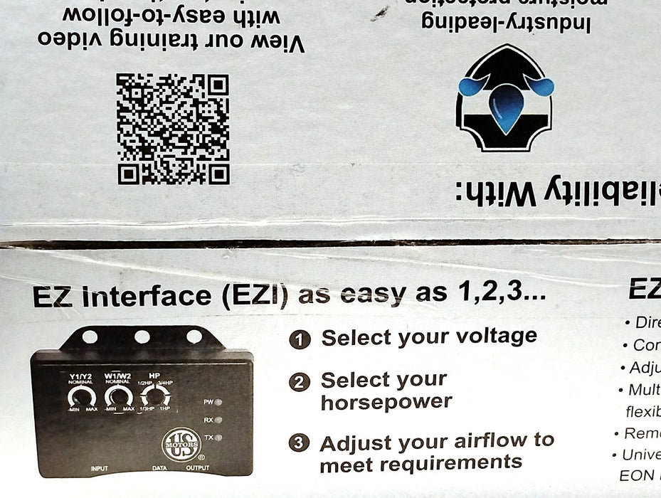 Nidec 54ZX77 M055AYZ3660015B 5861 EZ16 Motor w/ Programmable Volts/Amps/Speed