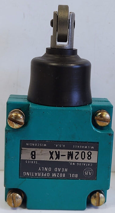 Allen-Bradley 802M-KX Roller Plunger Sealed Limit Switch Head Only