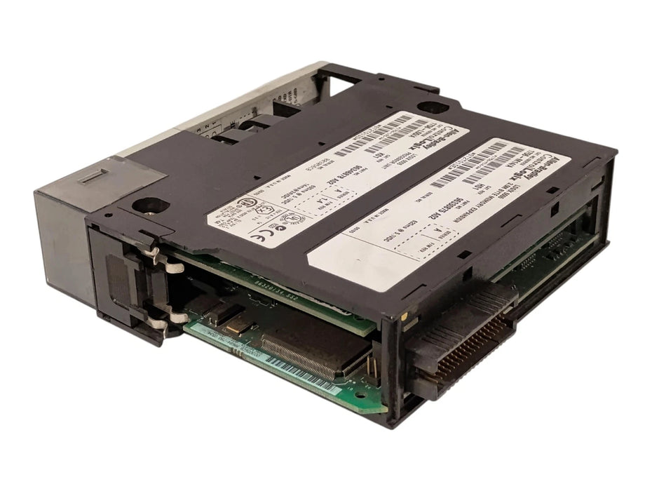 Allen-Bradley 1756-L55 Ser A Rev K01 PLC Processor w/ 1756-M14/A Memory Module