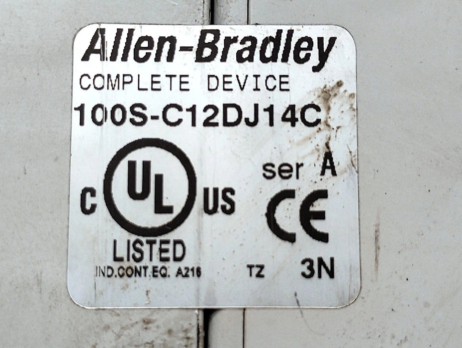 Allen-Bradley 100S-C12DJ14C Series A 690 V 12 A Safety Contactor w/ 24 V DC Coil
