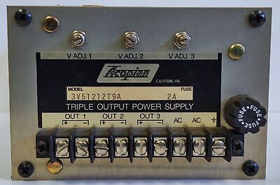 Acopian 3V51212T9A Triple Output Power Supply