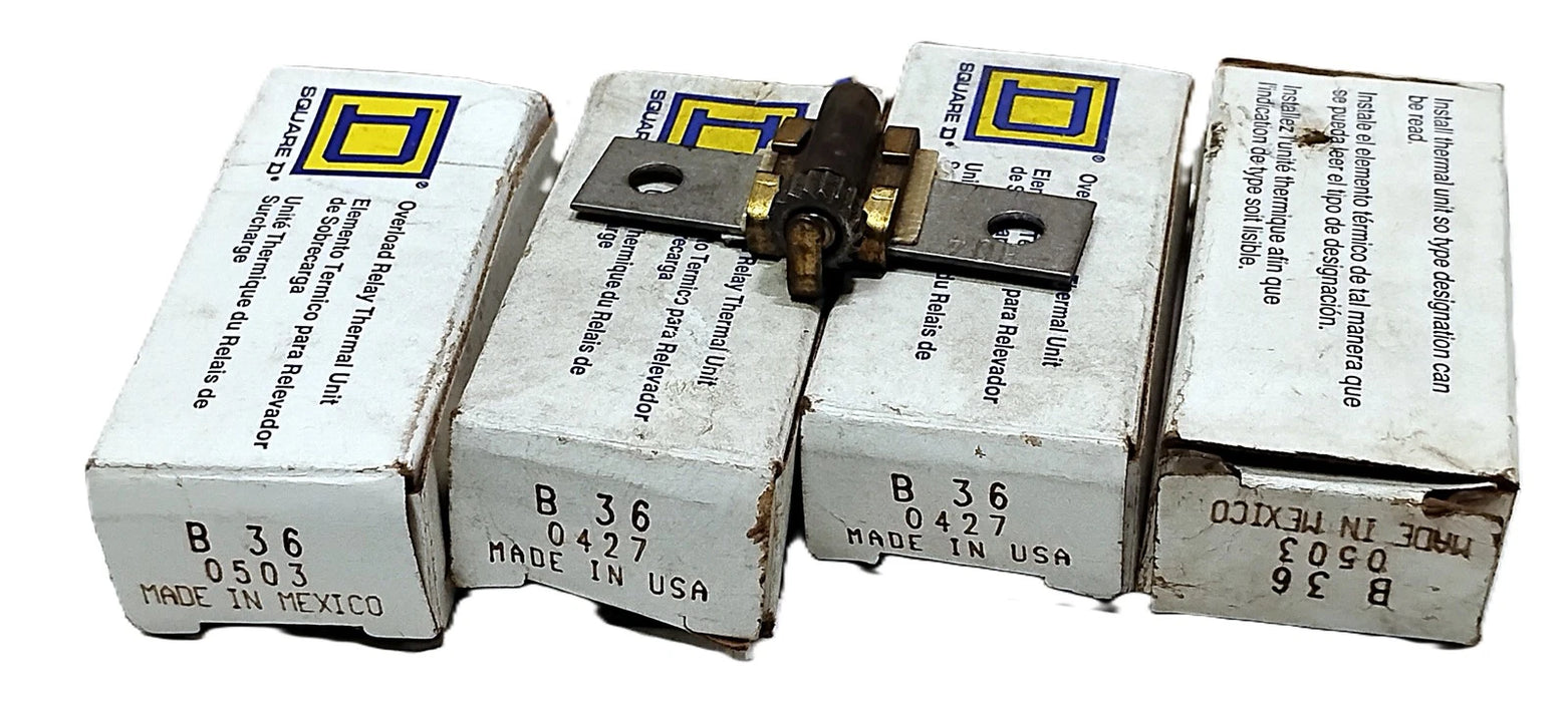 Square D B36 Thermal Unit for Overload Relay