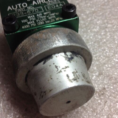 GRACO AUTO-AIRLESS 233-670 SPRAY COMPONENT SERIES E04A