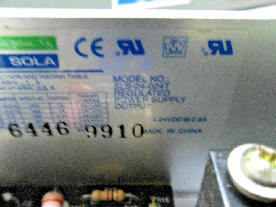 1 SOLA SLS-24-024T POWER SUPPLY