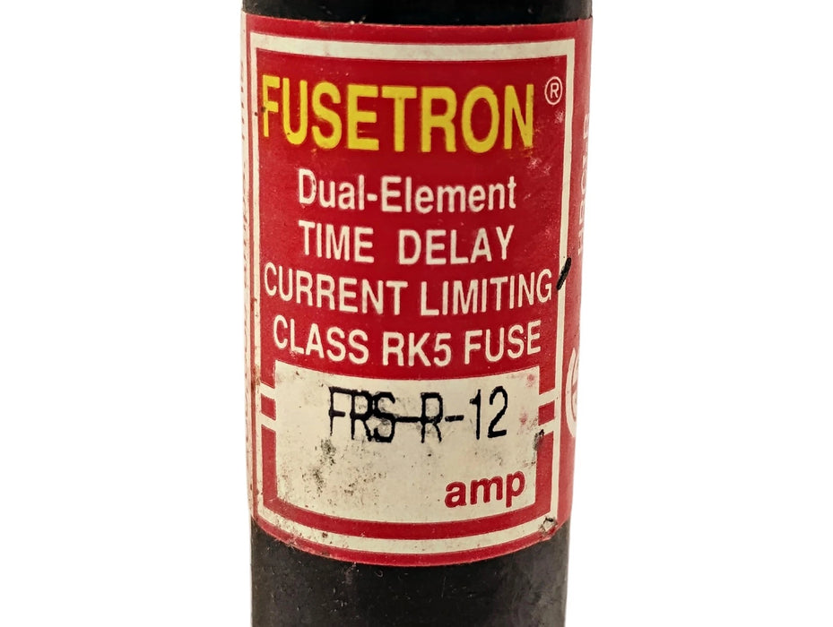 Bussmann FRS-R-12 600 V AC 12 A Class RK5 Current-Limiting Time-Delay Fuse