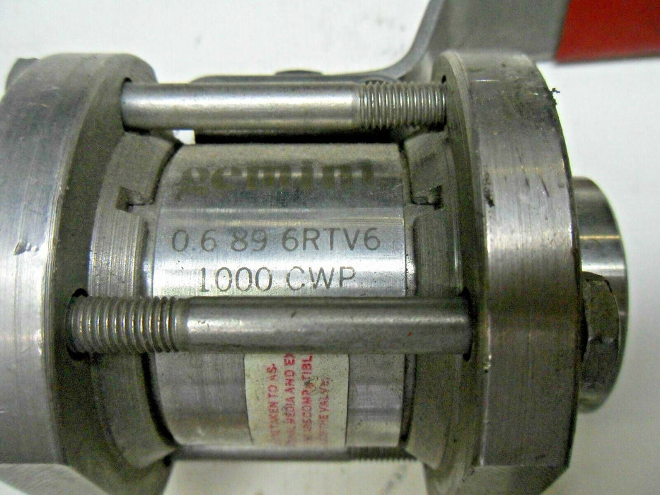 Gemini Valve 6RTV6 Ball Valve 0.6 89 1000CWP