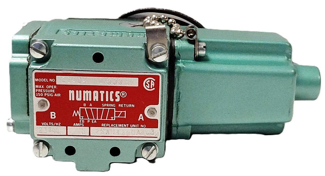 Numatics 12SAD400OA00030 Pneumatic Solenoid Valve w/ 120 V AC Coil