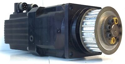 Moog G414-404 Brushless Servo w/ Thomson 32-216006-8877 Gearhead & Locking Hub