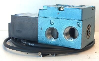 MAC Valves 45A-AA2-DAAA-1BA 110/120 V AC 1/8" NPTF 120 PSI 4-Way Solenoid Valve