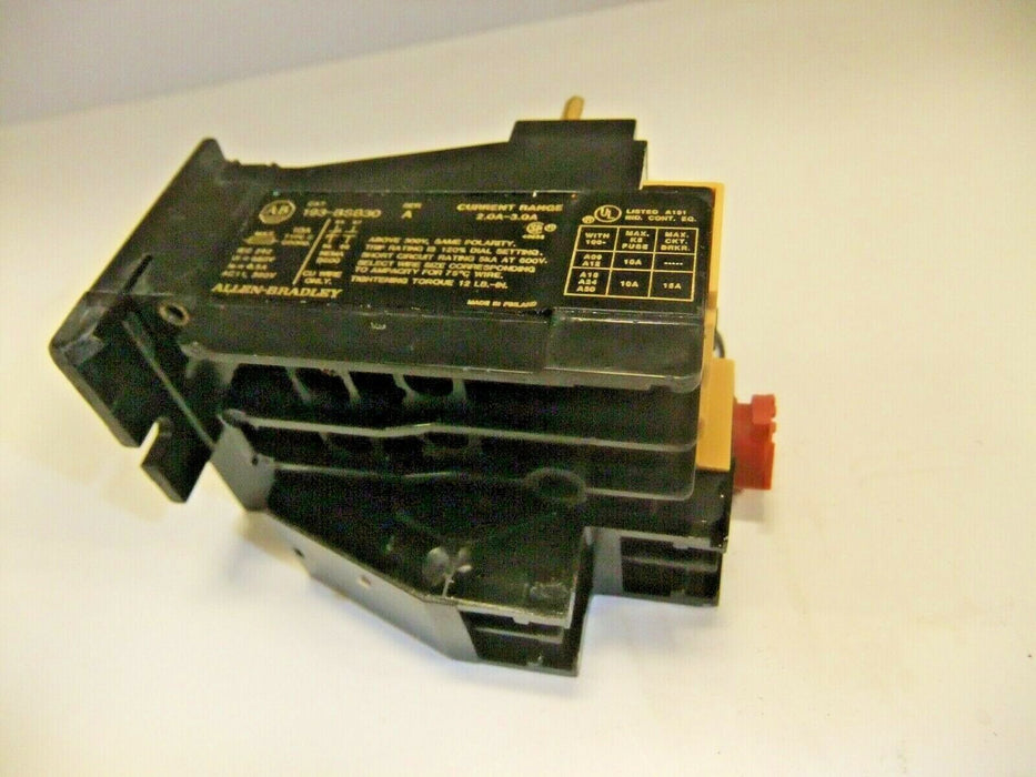 Allen-Bradley Overload Relay 193-BSB30