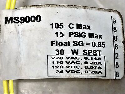 Madison MS9000 Float Operated Switch