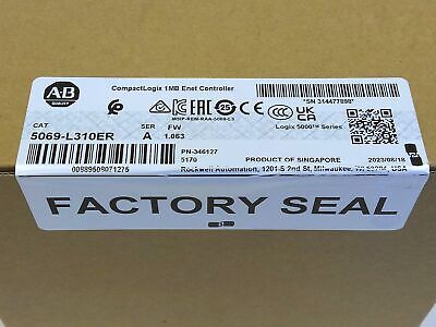 Allen-Bradley 5069-L310ER CompactLogix Ser A FW 1.063 PLC Controller