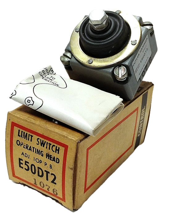 Cutler-Hammer E50DT2 Top Plunger Limit Switch Operating Head Only