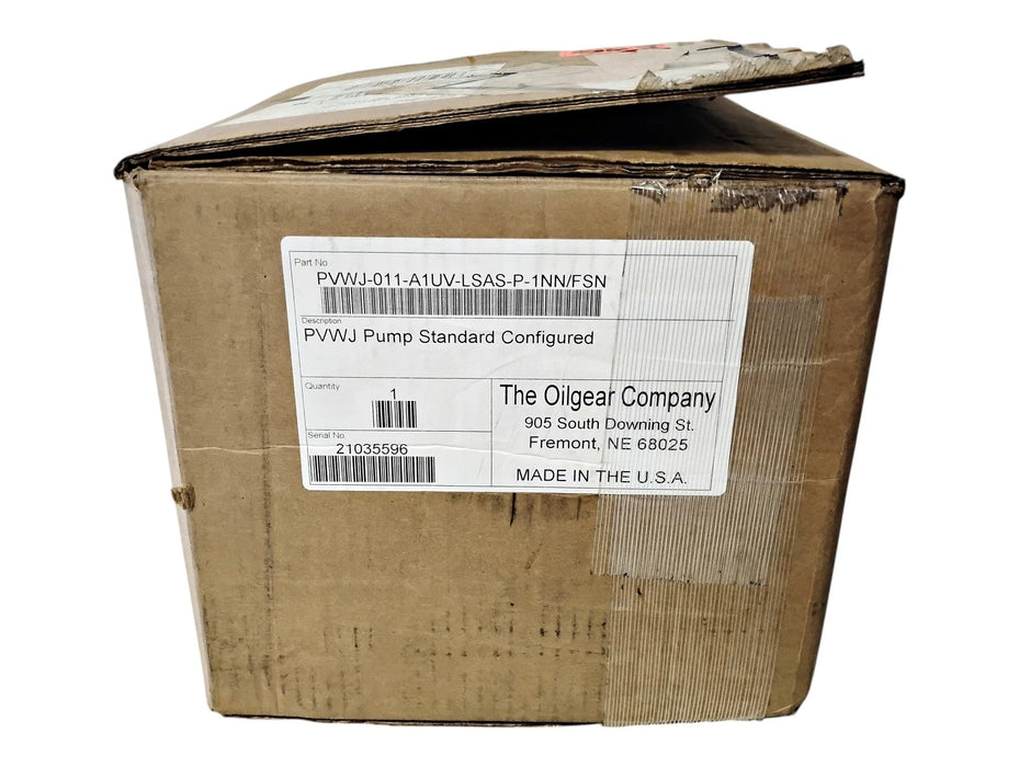 Oilgear PVWJ-011-A1UV-LSAS-P-1NN/FSN Variable Displacement Axial Piston Pump