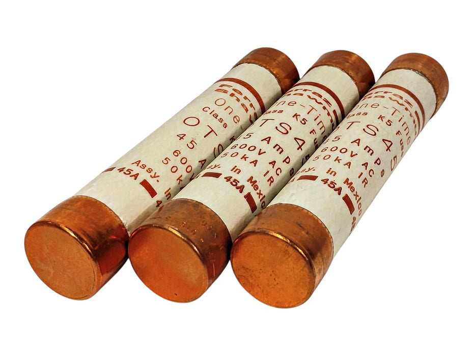 Ferraz Shawmut OTS45 600 V AC 45 A One-Time Fast-Acting Fuses