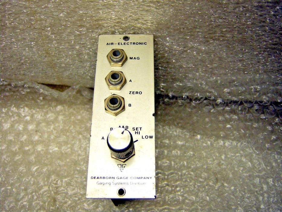 Dearborn Gage Dec-2900A Air-Electronic Interface
