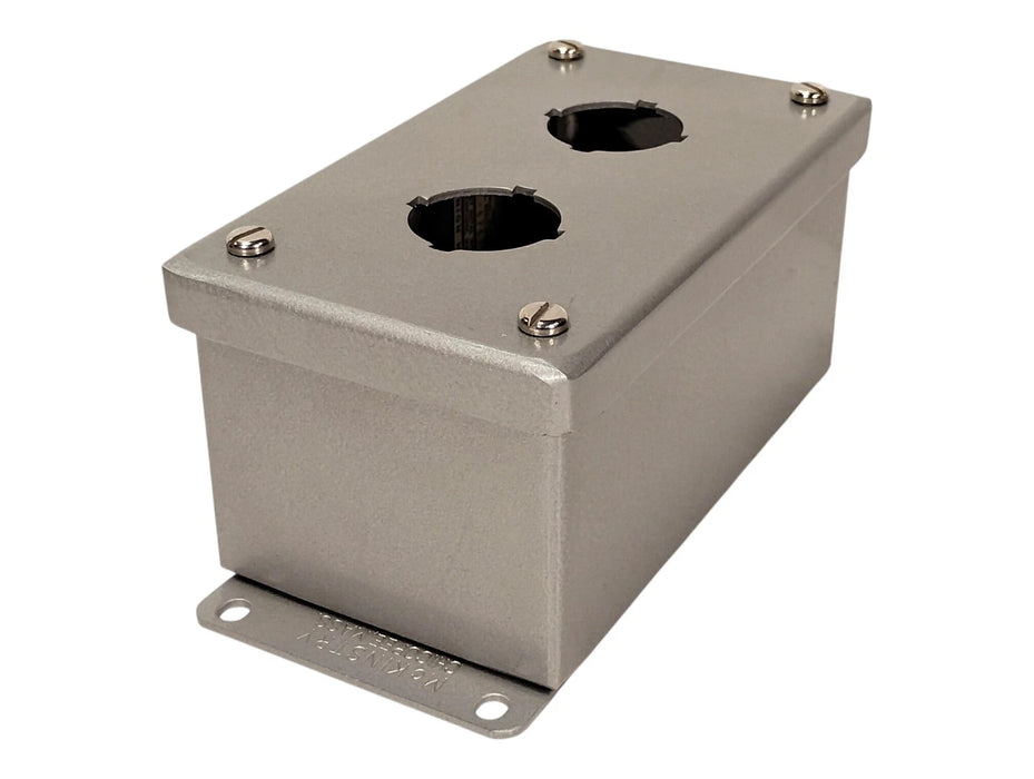 McKinstry Metal Works F-676736 Pushbutton Enclosure w/ 2 Button Spaces