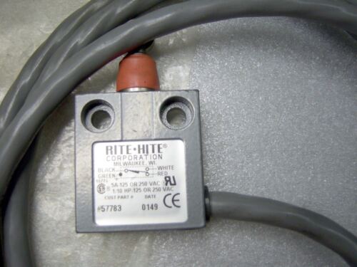 Rite Hite 57783 125/250 V 5 A Roller Limit Switch Honeywell P/N 914CE31 RH09