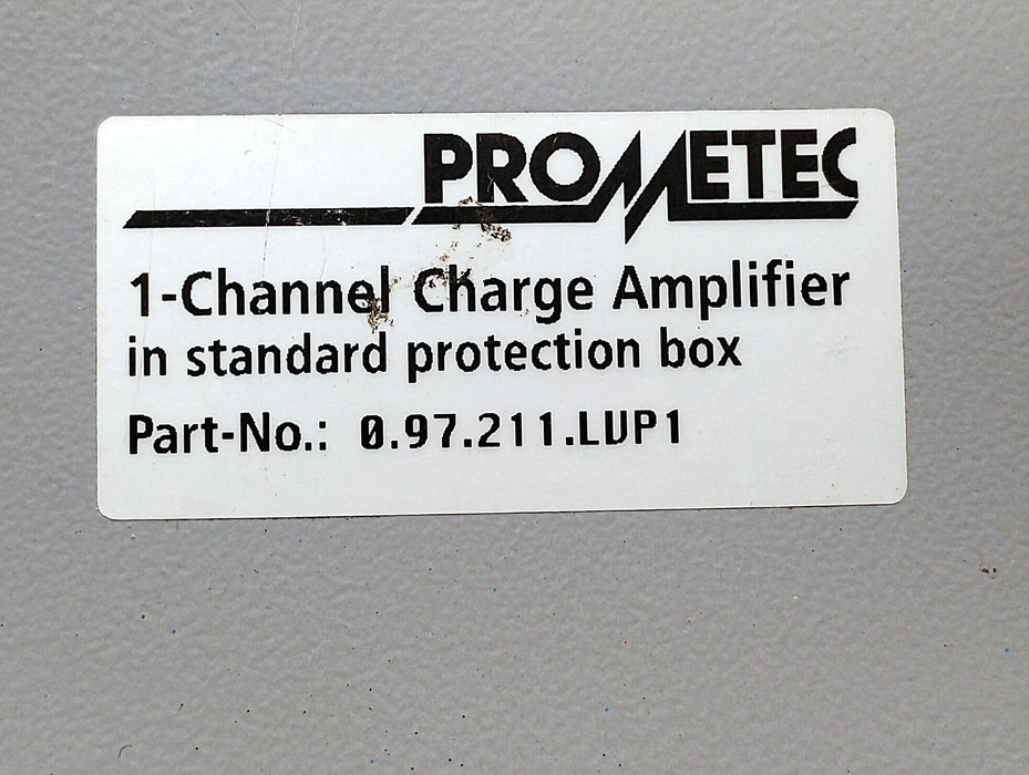 PROMETEC 0.97.211.LVP1 1-Channel Charge Amplifier in Standard Protection Box