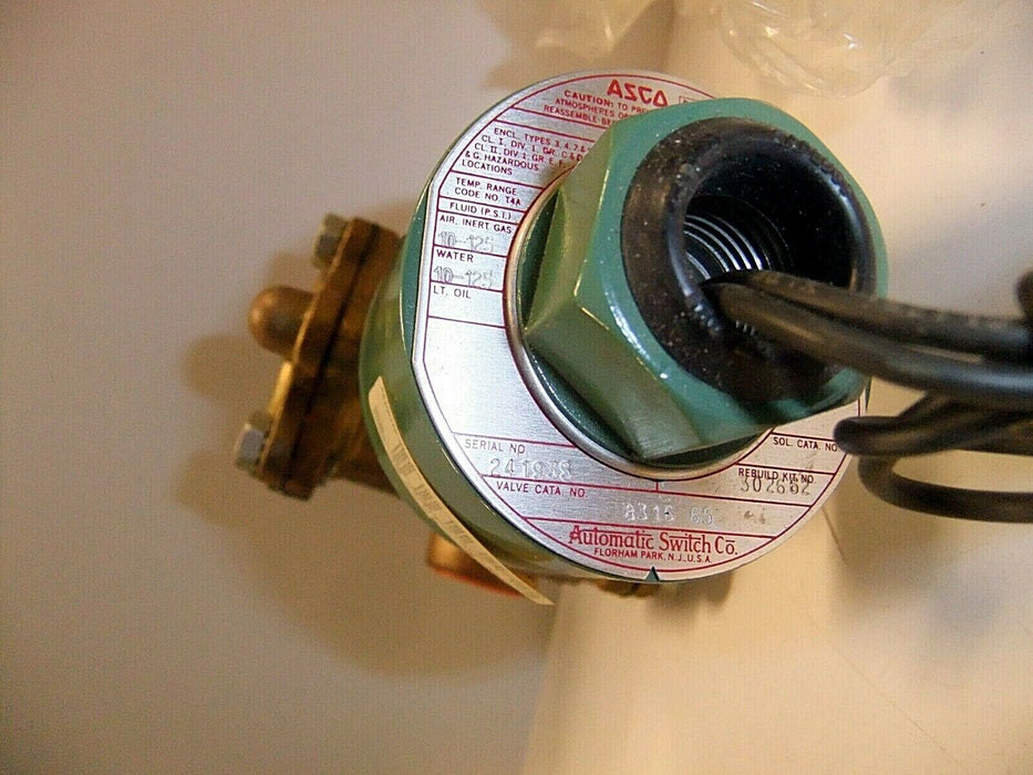 ASCO Valve 8316 65 1/2"