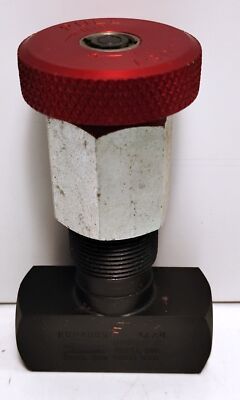 Parker RCP400SF Hydraulic Flow Control Valve w/ Relief Knob