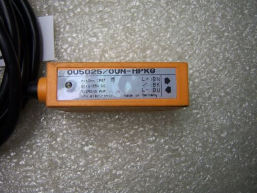 IFM EfectorOU5025 OUN-HPKG Photoelectric Sensor