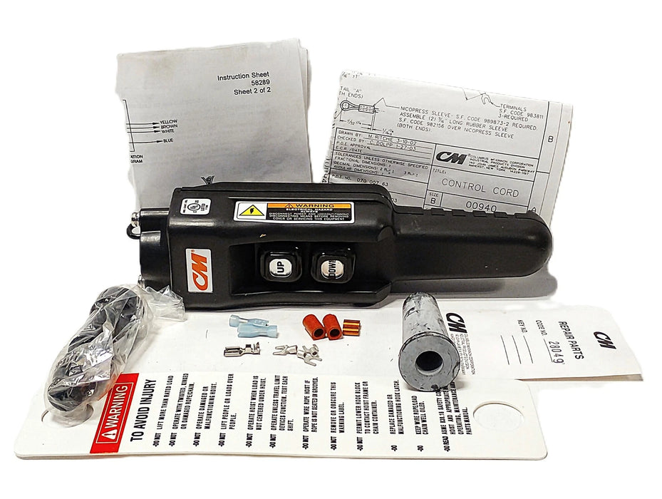 Columbus McKinnon 58293 00940 Control Station Kit