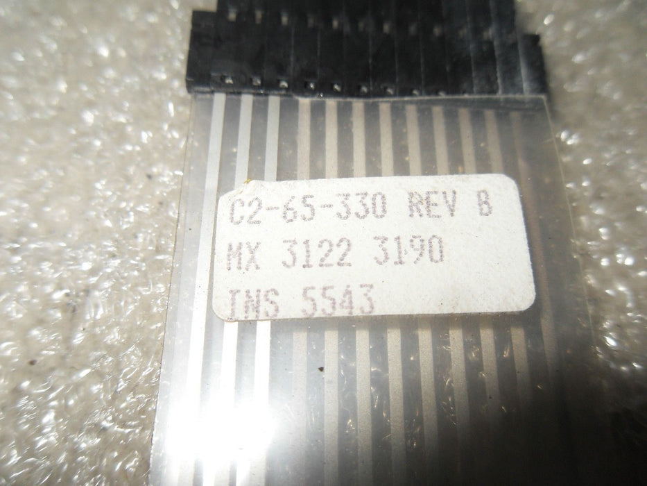 Mettler Toledo C2-65-330 Rev B Soft Keypad Assembly For Scale