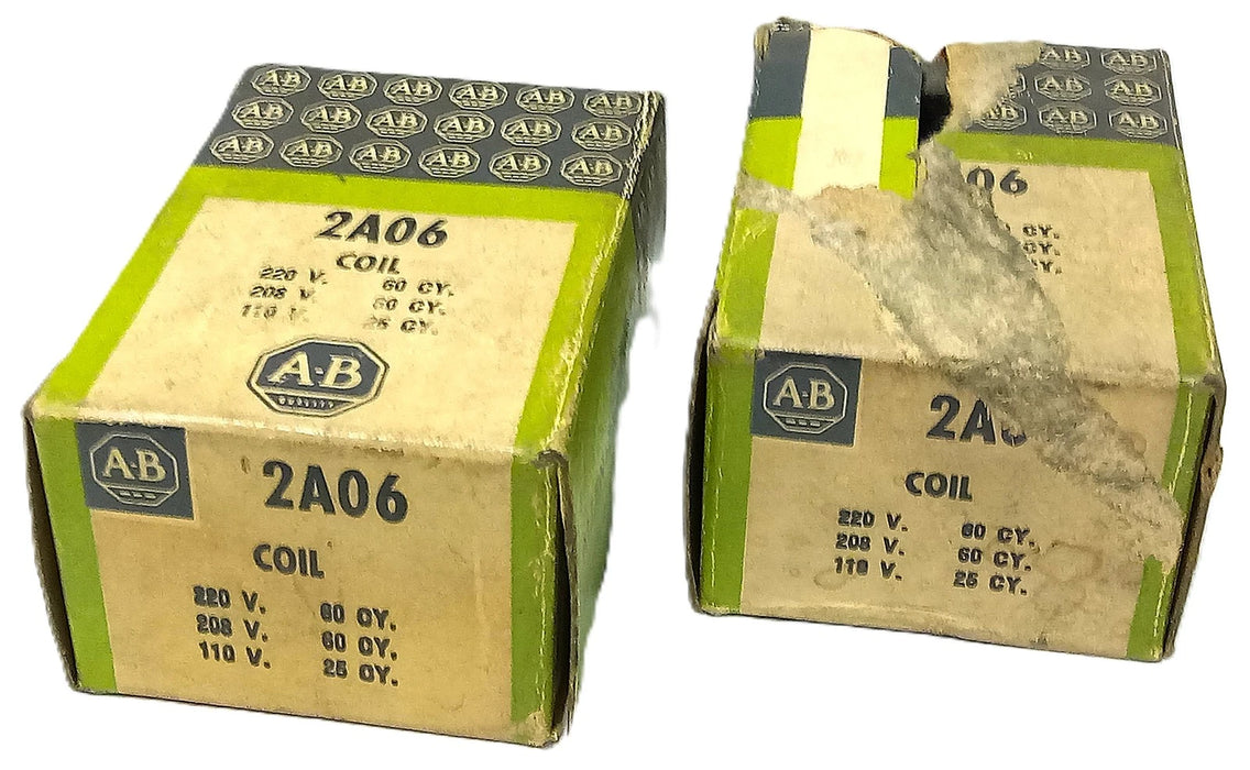 Allen-Bradley 2A06 208/220 V AC at 60 Hz 110 V AC at 25 Hz Coil