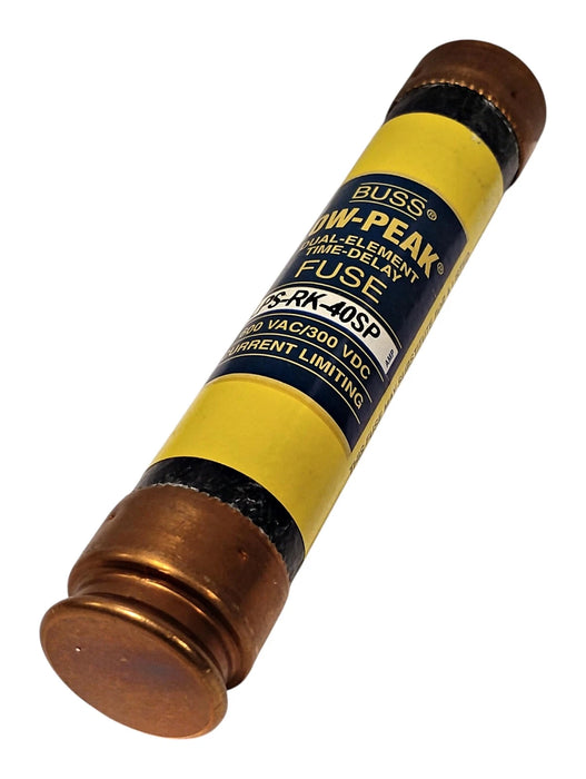 Bussmann LPS-RK-40SP 600VAC/300VDC 40 A Current-Limiting Time-Delay Fuse