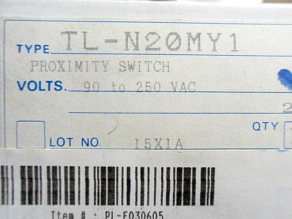 Omron TL-N20MY1 Proximity Switch