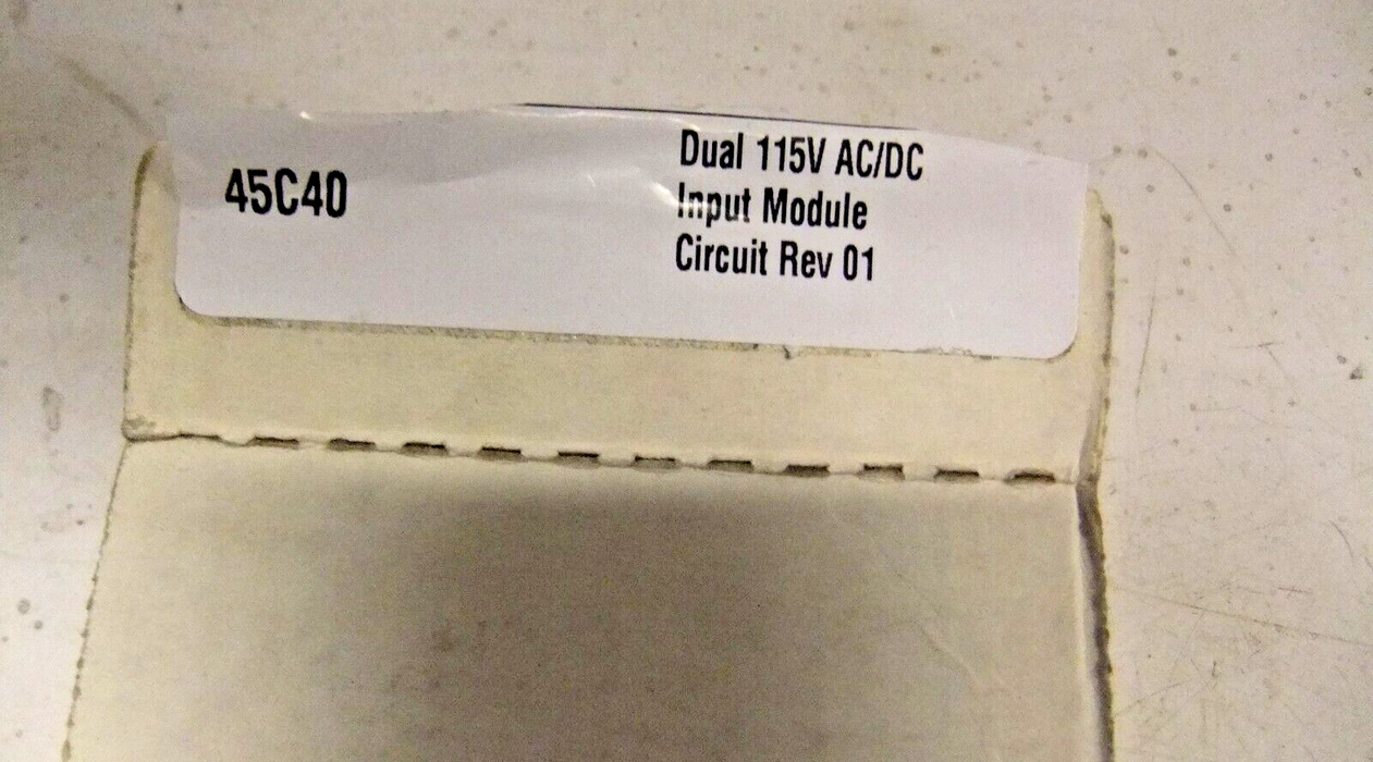 Reliance Automate INPUT Module 45C40
