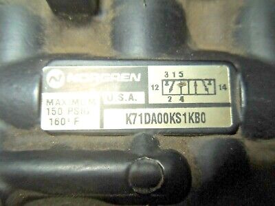 Norgren K71DA00KS1KB0 Solenoid Valve