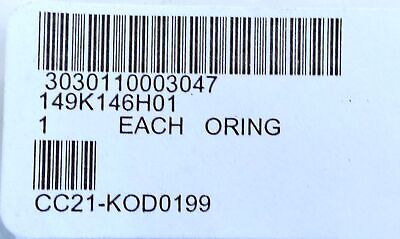Unbranded 149K146H01 Pack of Ten 3.25 inch OD O-Rings
