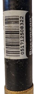 Bussmann FRS-R-20 600 V AC / 300 V DC 20 A Fusetron Time Delay Fuse - Lot of 4
