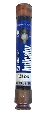 Littelfuse FLS-R-25-ID 600 VAC Current Limiting Time-Delay Fuses - Lot of 4