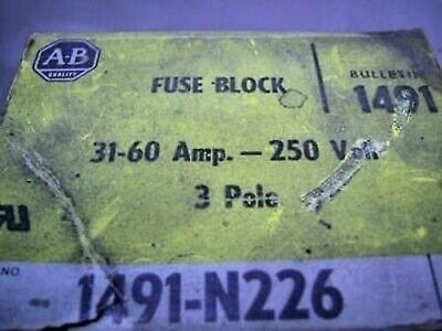 Lot of 2 Allen-Bradley Fuse Blocks 1491-N226