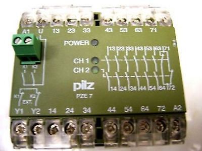 Pilz Safety Relay PZE724VDC6S10 24VDC 4 W
