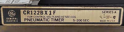 GE CR122BX1F Pneumatic Timer