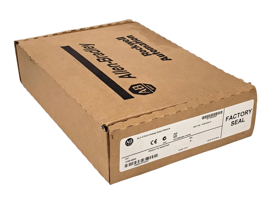 Allen-Bradley 1746-NO4I Ser A 24 V DC 4 Channel Analog PLC Output Module