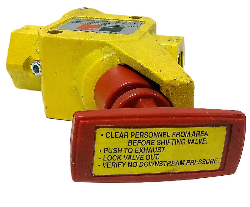 Ross Controls Y1523C5012 0-20 bar 3/4 in Safety Valve w/ Manual Lockout