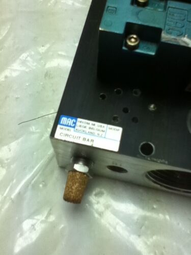 MAC ValvesS CIRCUIT BAR COMPONENT