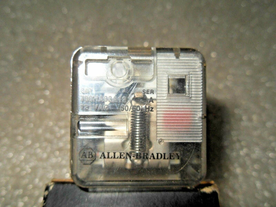 1 Allen-Bradley 700-Ha33A12 12Vac 10A Control Relay